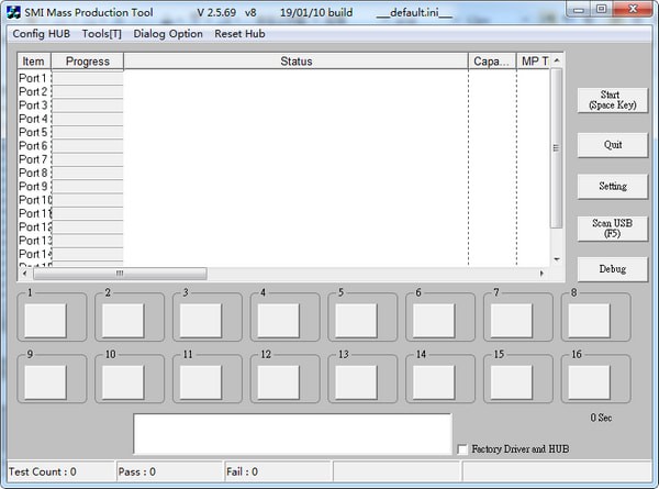 慧榮SM3268AB量產(chǎn)工具
