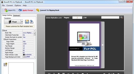 Boxoft PCL to Flipbook下載