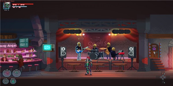 術(shù)士2噬神者是一款非常經(jīng)典的像素風(fēng)橫版動(dòng)作類冒險(xiǎn)游戲，玩家在游戲中扮演一個(gè)術(shù)士的角色，挑戰(zhàn)墮落的神，共有5個(gè)可玩角色，每個(gè)人的風(fēng)格都不同，玩家可以選擇自己喜歡的角色去挑戰(zhàn)三個(gè)不同風(fēng)格的世界。