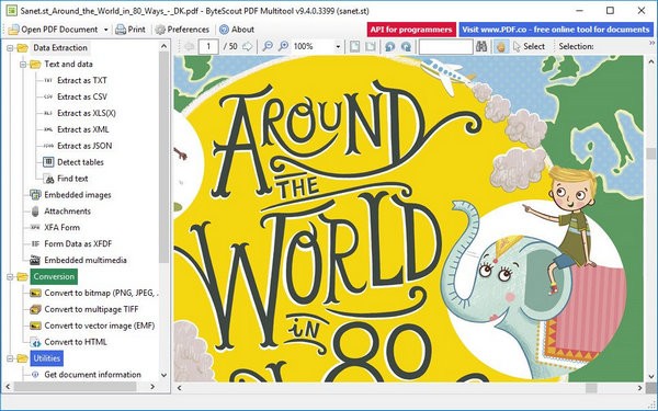 ByteScout PDF Multitool Business破解版