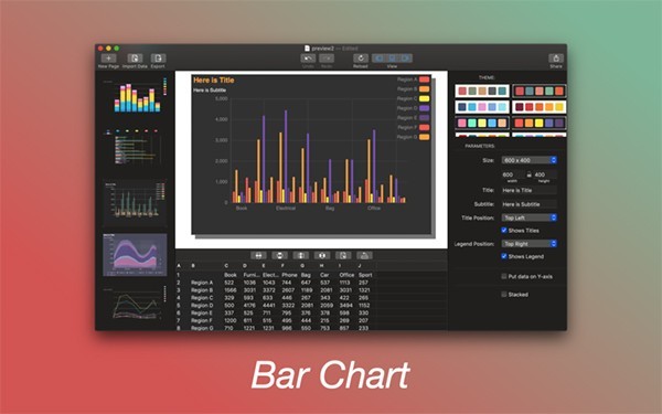ZCharts for mac