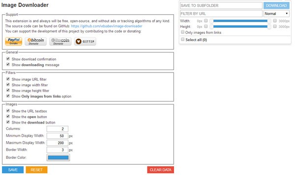 Image Downloader Chrome插件下載