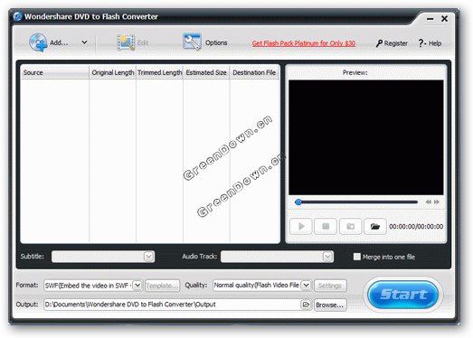 DVD to Flash Converter V3.0.0.13 英文綠色特別版圖1