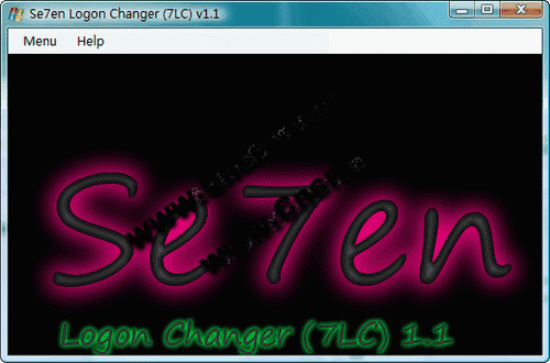 Se7en Logon Changer V1.1 英文綠色免費(fèi)版圖1