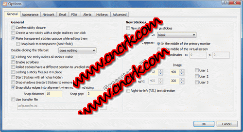 Stickies 7.1b 英文綠色便攜版圖1