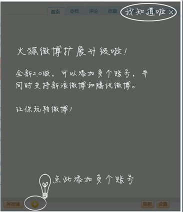 火狐微博助手 V2.0 火狐插件版圖1