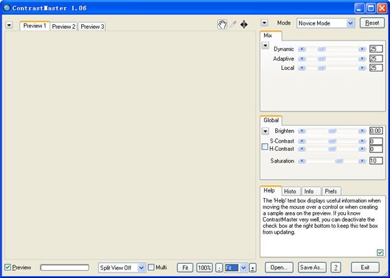 圖像HDR效果軟件(ContrastMaster) v1.06 官方版圖1