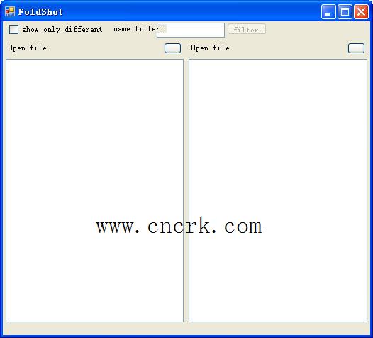 xml文件比較工具(FoldShot) 0.1.2 綠色版圖1