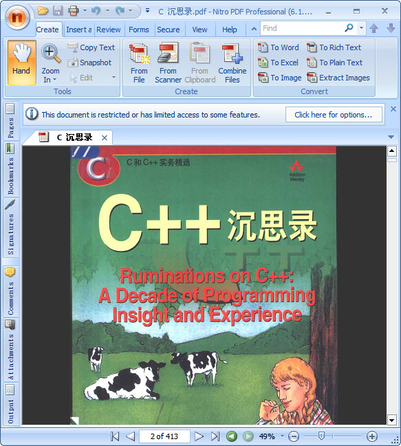 Nitro PDF Pro(PDF文件處理器) v9.0.2.37 破解版圖1
