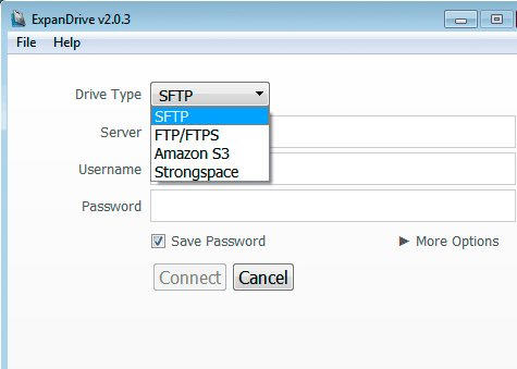 服務(wù)器本地映射工具(ExpanDrive) v2.4.0 官方免費(fèi)版圖1
