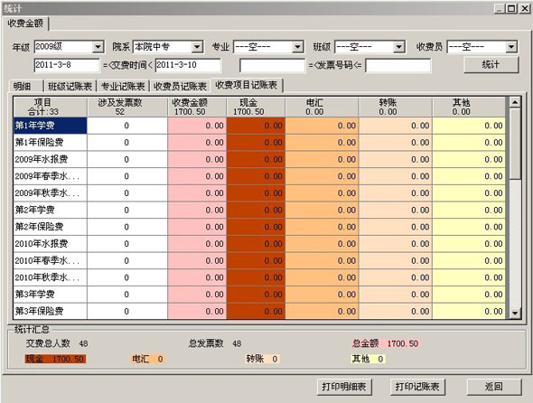 學校收費系統(tǒng) V3.1 多國語言官方綠色版圖1