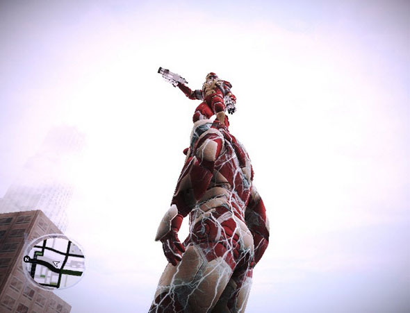 GTASA鋼鐵俠技能MOD 綠色版圖1